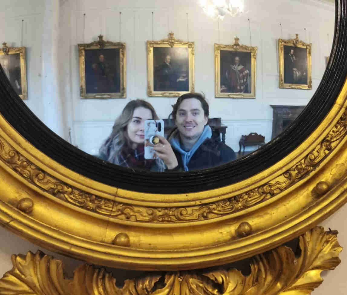 Peter and Inèz in Dublin
