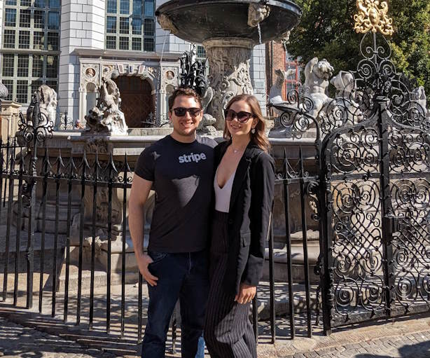 Peter and Inèz in Gdansk