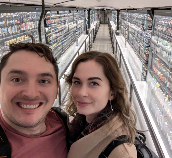 Peter and Inèz in Copenhagen